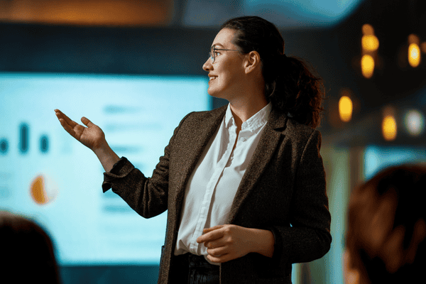 Professionals collaborating